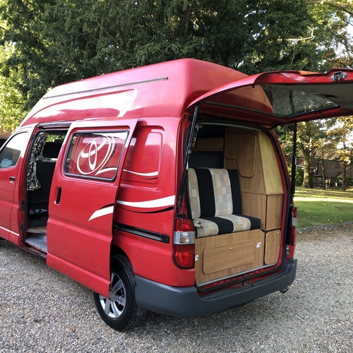 2001 Toyota HiAce Powervan HiTop 2.4D GS LWB Camper Van 4 Berth ONLY 58839 Miles