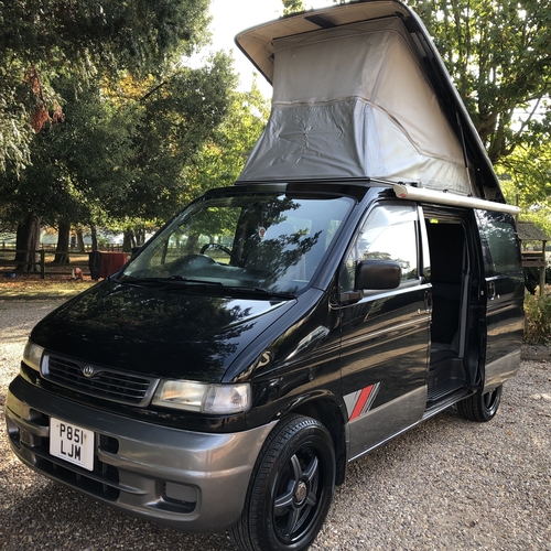 1997 Mazda Bongo 2.5 TD 2WD Camper Van 4 Berth Black - Great Value - VERY tidy