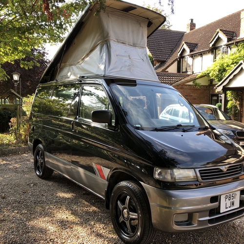 1997 Mazda Bongo 2.5 TD 2WD Camper Van 4 Berth Black - Great Value - VERY tidy