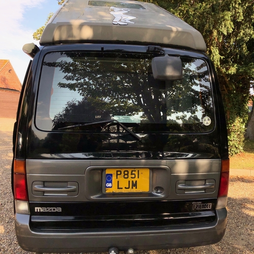 1997 Mazda Bongo 2.5 TD 2WD Camper Van 4 Berth Black - Great Value - VERY tidy