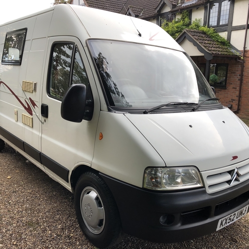 2002 (52)reg Citroen Relay TD HDi LWB Camper Van 2 Berth 80748 Miles - 1 Owner since 2006