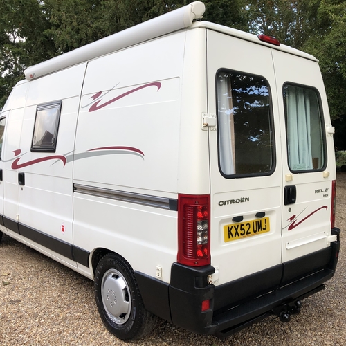 2002 (52)reg Citroen Relay TD HDi LWB Camper Van 2 Berth 80748 Miles - 1 Owner since 2006