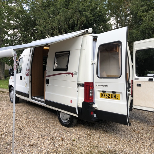 2002 (52)reg Citroen Relay TD HDi LWB Camper Van 2 Berth 80748 Miles - 1 Owner since 2006