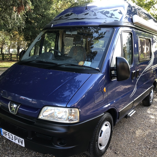 2004 Autosleeper Sussex Camper Van 2 Berth Peugeot Boxer MWB 2.2 HDi 67532 Miles