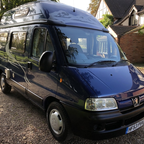 2004 Autosleeper Sussex Camper Van 2 Berth Peugeot Boxer MWB 2.2 HDi 67532 Miles