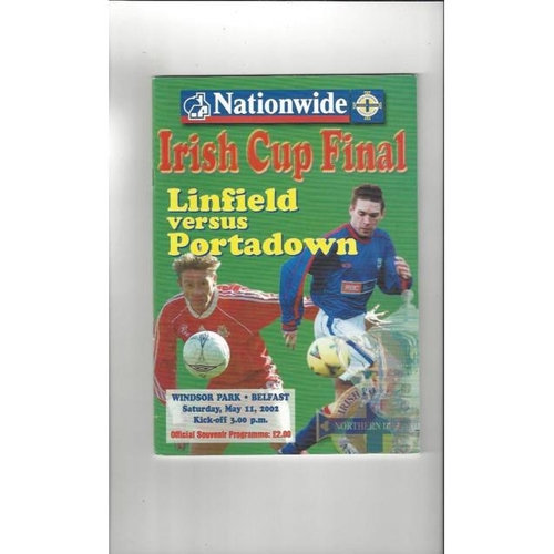 Northern Ireland Cup / Gold Cup Finals Football Programmes