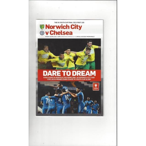FA Youth Cup Final Football Programmes