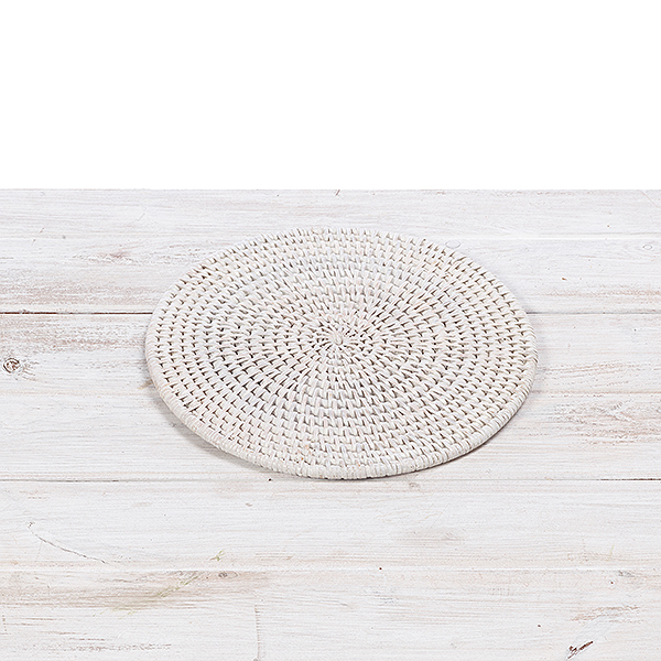 Rattan Round Placemat /Tablemat Dia 23cm URU Home Ratten Baskets