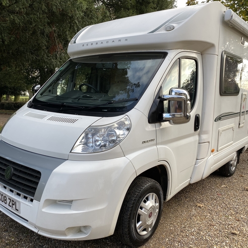 2008 Bessacarr E410 Motorhome - Fiat Ducato 100 M-JET 2.2 SWB - ONLY 36338 Miles