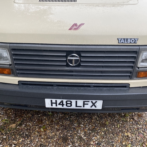 Auto Sleeper Rambler Camper Van 4 Berth - 1991 Talbot Express 56158 Miles