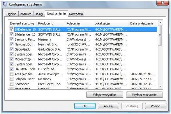 Msconfig