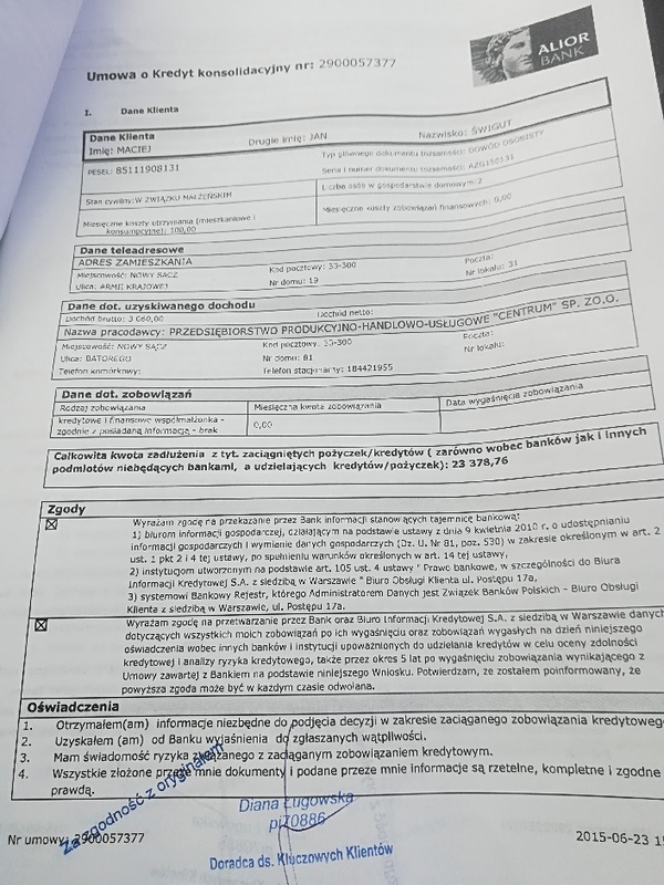 Umowa alior nr 2900057377 str 1 maciej %c5%9awigut