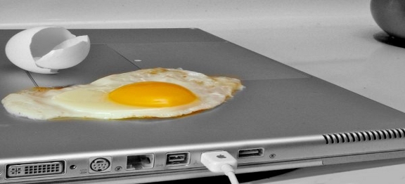 Przegrzanie laptop