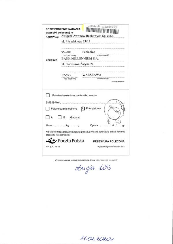 Pot. nad. millennium  %c5%81ucja wis