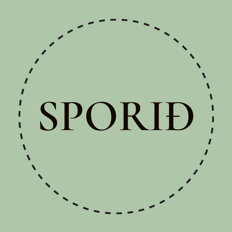Sporið Grímsbæ hannyrðaverslun logo