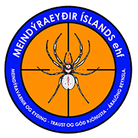 Meindýraeyðir Íslands logo