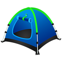 Tjaldsvæði - Norðurland logo