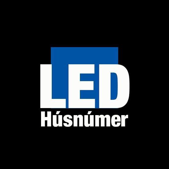 LED Húsnúmer logo