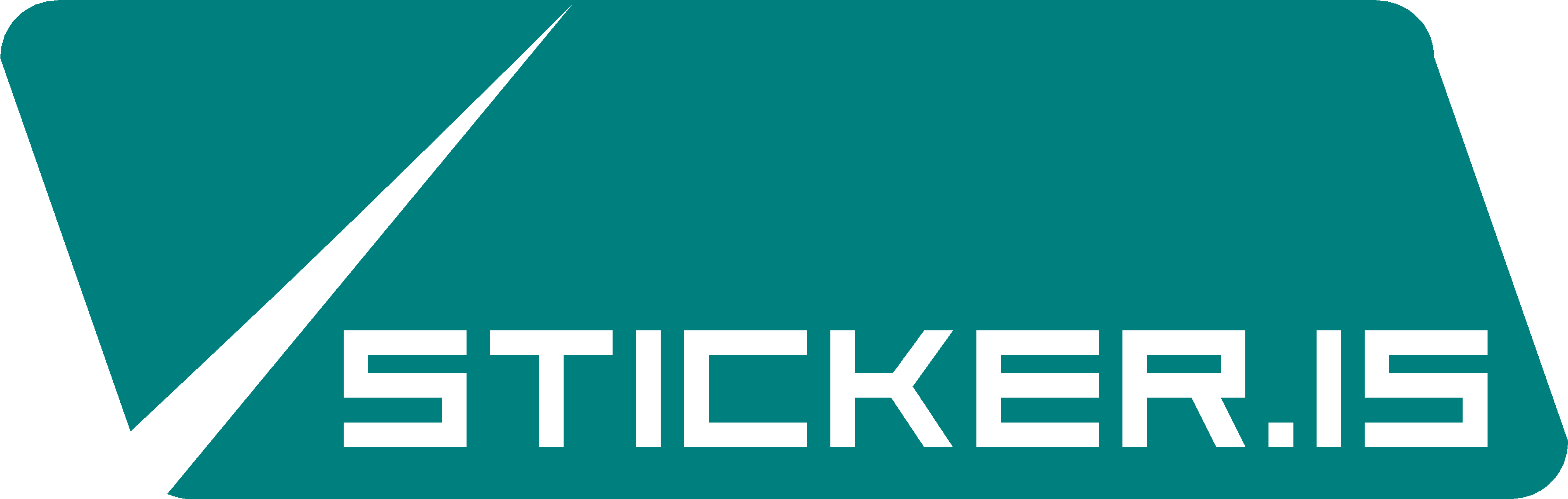 Sticker logo