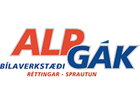 ALP / GÁK bílaverkstæði (blá gata) logo