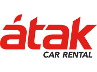 Átak bílaleiga logo