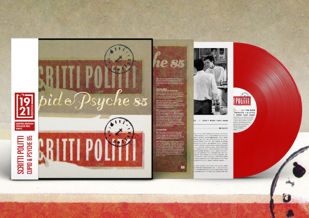 Special red edition of Scritti Politti’s Cupid & Psyche 85 coming for HMV Vinyl Week