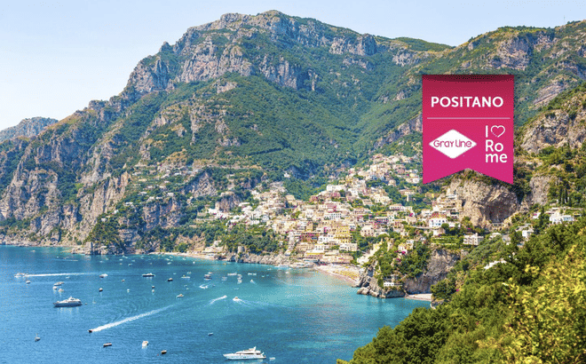 Positano och Amalfikusten dagtur från Rome