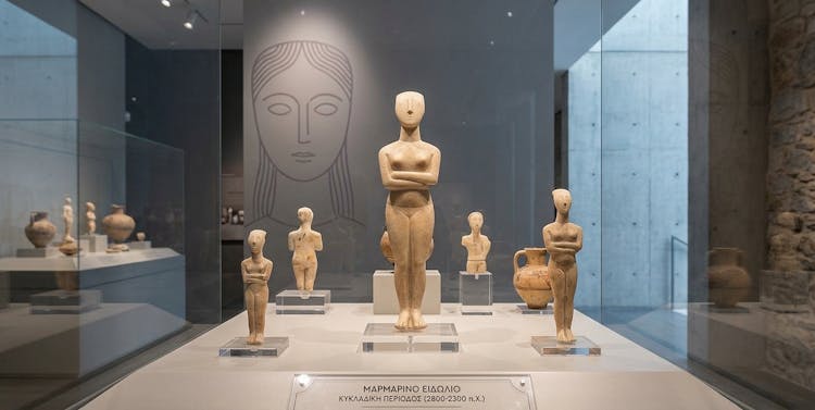 Entrada sin colas para el Museo de Arte Cicládico de Atenas