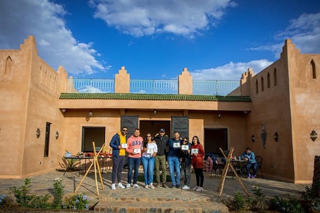 Marrakech: Luftballonsflyvning i ørkenen