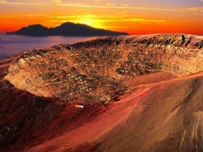 龐貝出發的維蘇威火山日落之旅