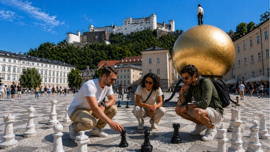 Visita privada personalizada de medio día por Salzburgo con un guía local