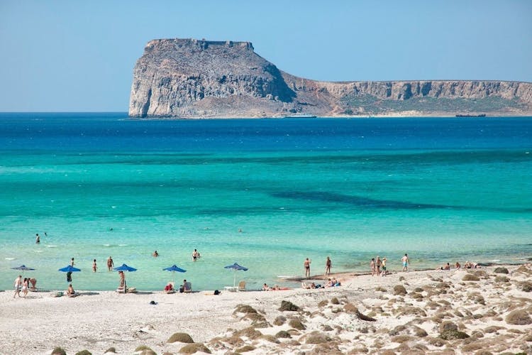Excursión de un día a la isla de Elafonisi y a la laguna de Balos desde Rétimo