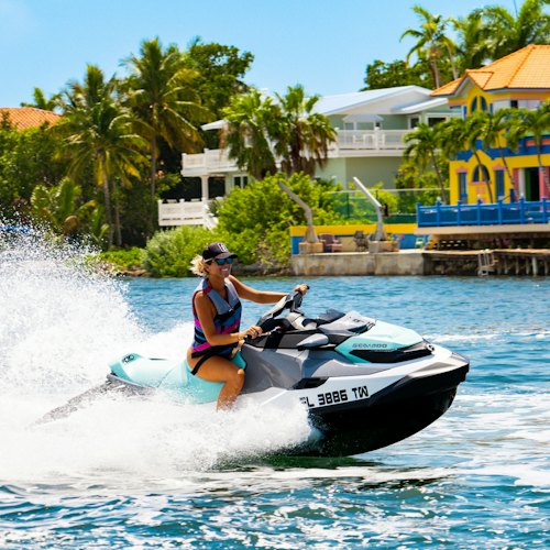 Key West: excursión guiada en moto acuática de 90 minutos