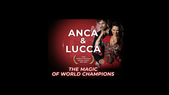 El espectáculo de lectura de mentes de Anca y Lucca en Magic World Vienna