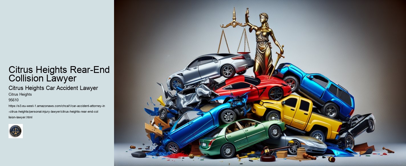 Citrus Heights Rear-End Collision Lawyer