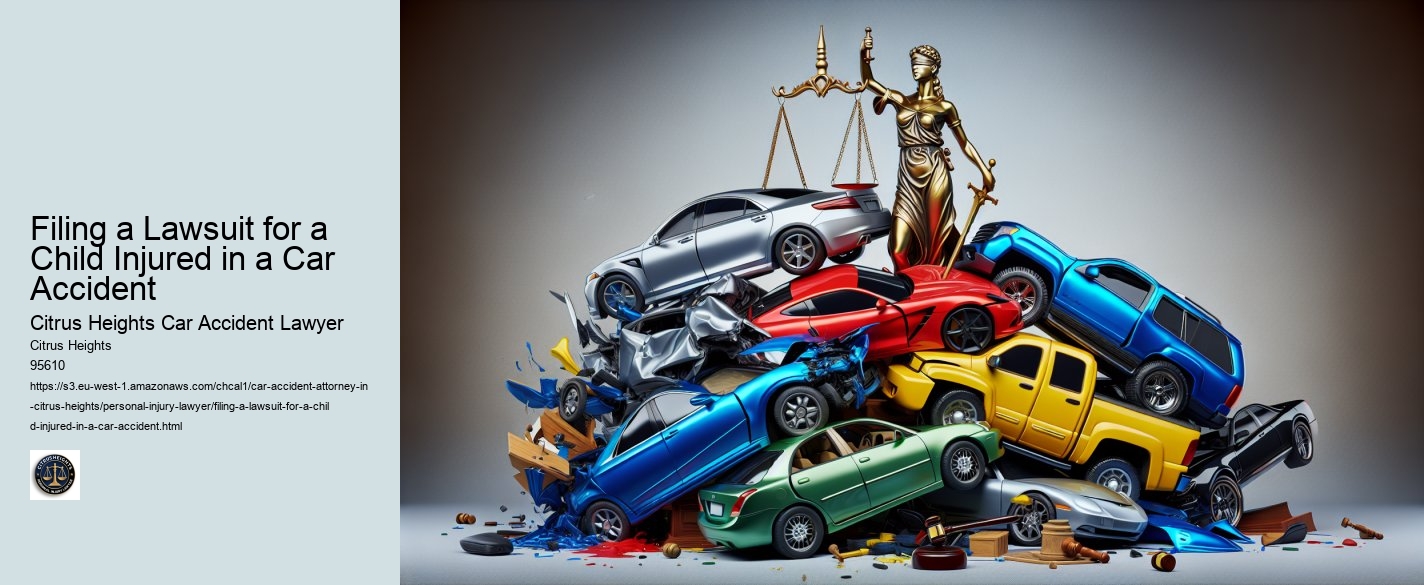 Filing a Lawsuit for a Child Injured in a Car Accident