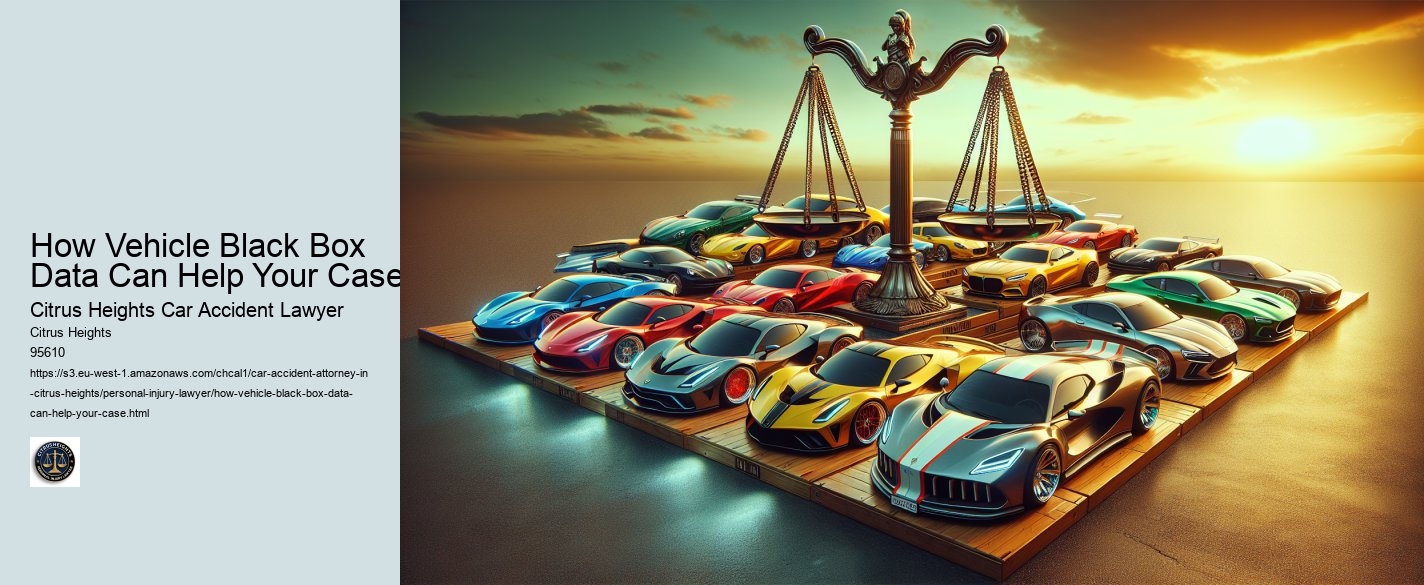 How Vehicle Black Box Data Can Help Your Case