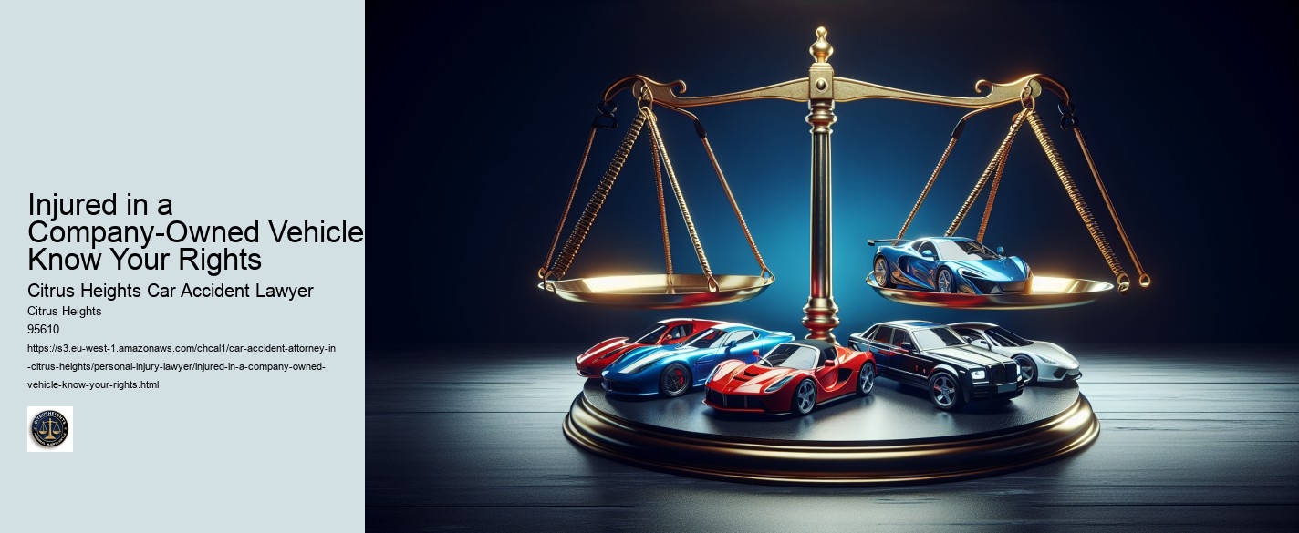 Injured in a Company-Owned Vehicle? Know Your Rights