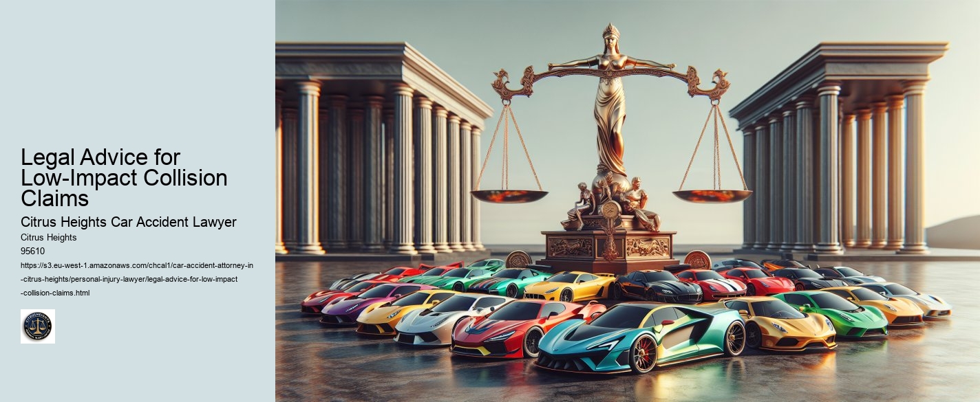 Legal Advice for Low-Impact Collision Claims