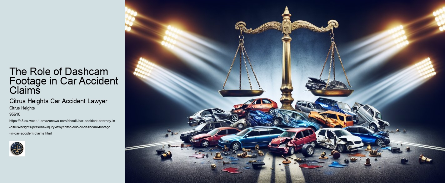 The Role of Dashcam Footage in Car Accident Claims