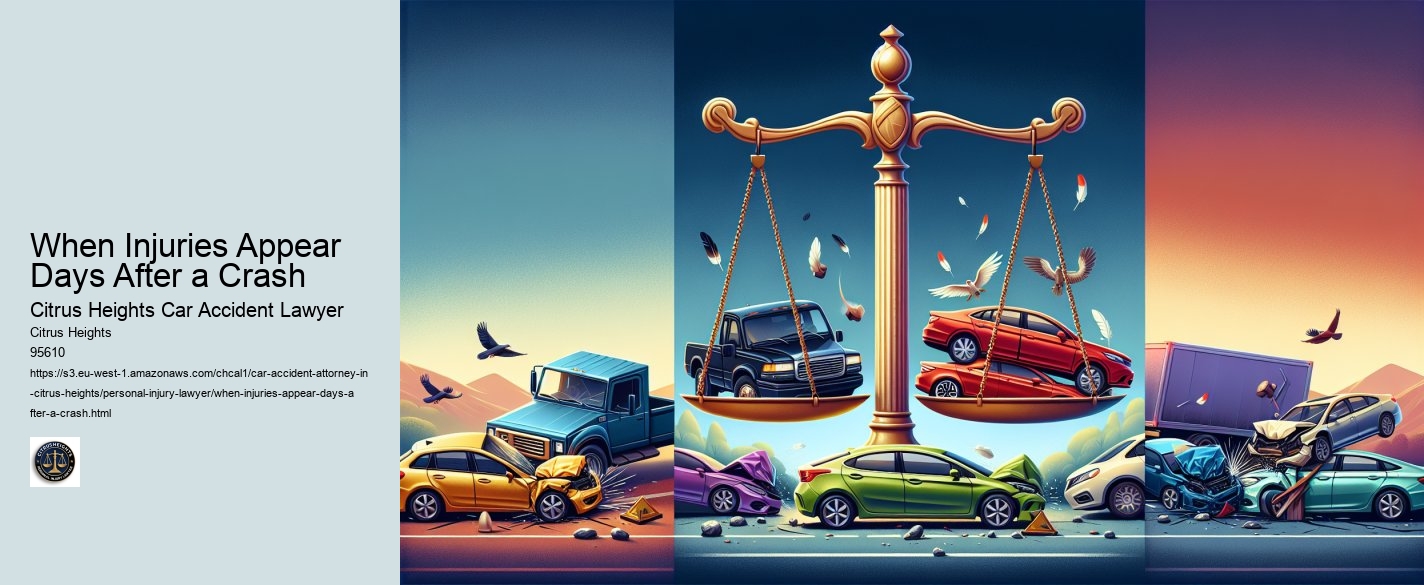 When Injuries Appear Days After a Crash