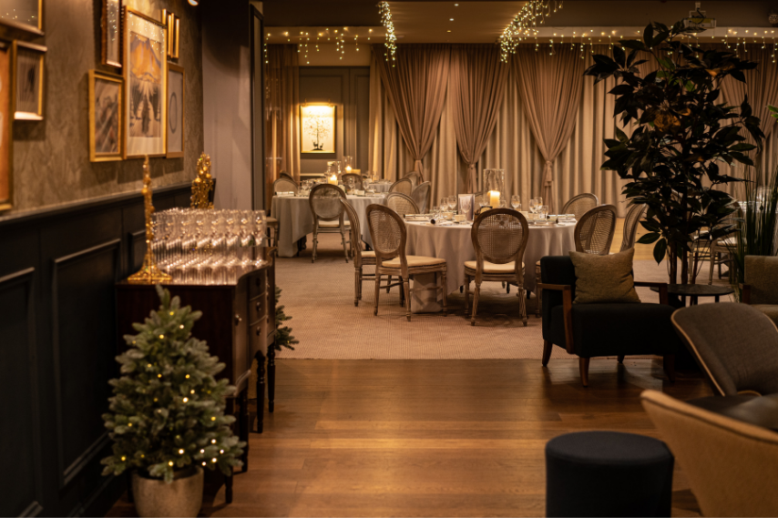 Clandeboye suite christmas set up