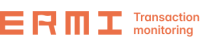 ERMI Transaction Monitoring logo in bright orange