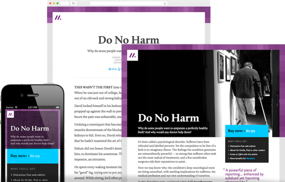 Multiple devices showing the same website in different form factors.