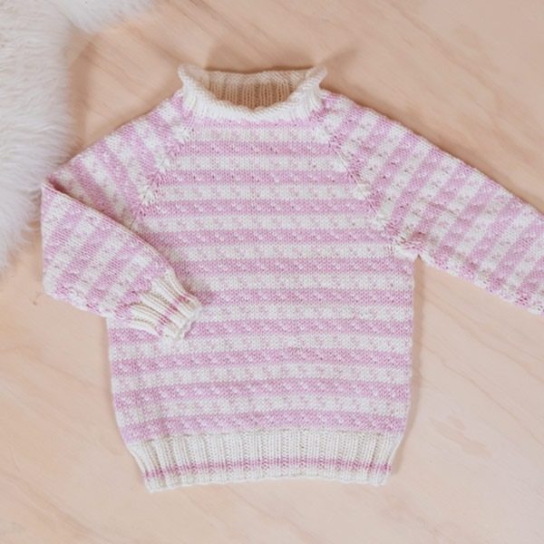 Bluum strikkegenser Emilie Bluum Bluum strikkegenser Barnehage genser Bluum