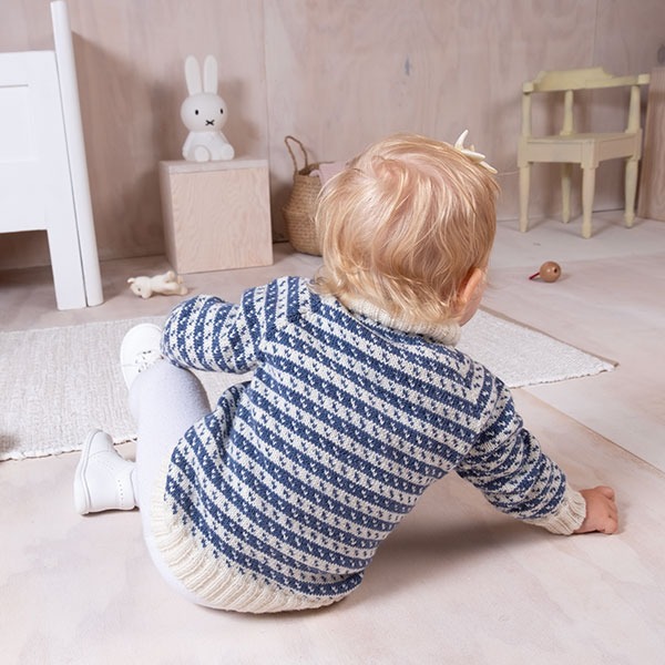 Bluum strikkegenser Oskar genser i Zarina Bluum Bluum strikkegenser Barnehage genser Bluum