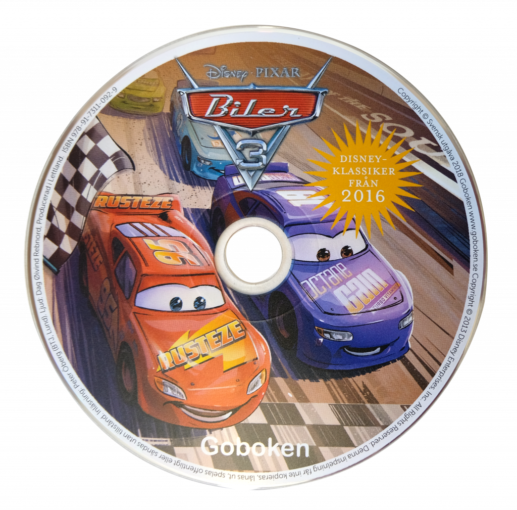 Ljudbok; Bilar 3 Gobokhandeln