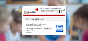 SPR Hätäensiapukurssi 4 t® verkkokoulutus lasten kanssa toimiville