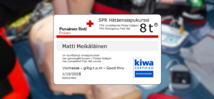 SPR Hätäensiapukurssi 8 t®