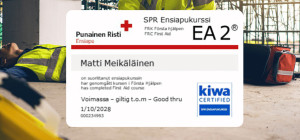 SPR Ensiapukurssi EA 2®